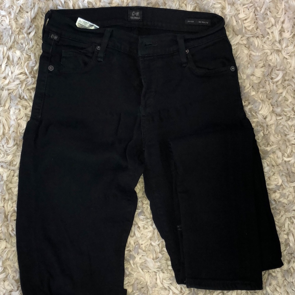 Skinny black jeans